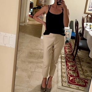 Ann Taylor Devlin tailored ankle